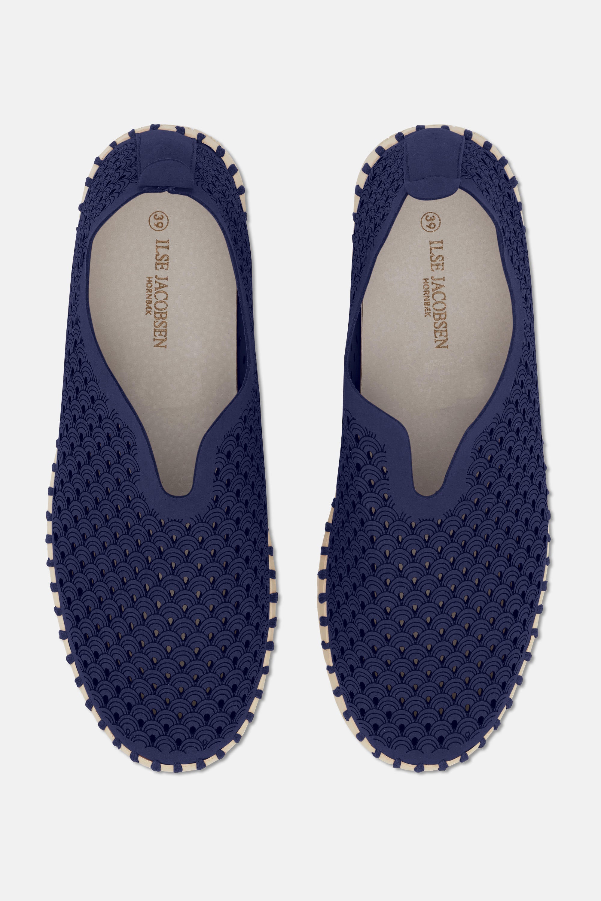 Platform Tulip Sko - Dark Indigo